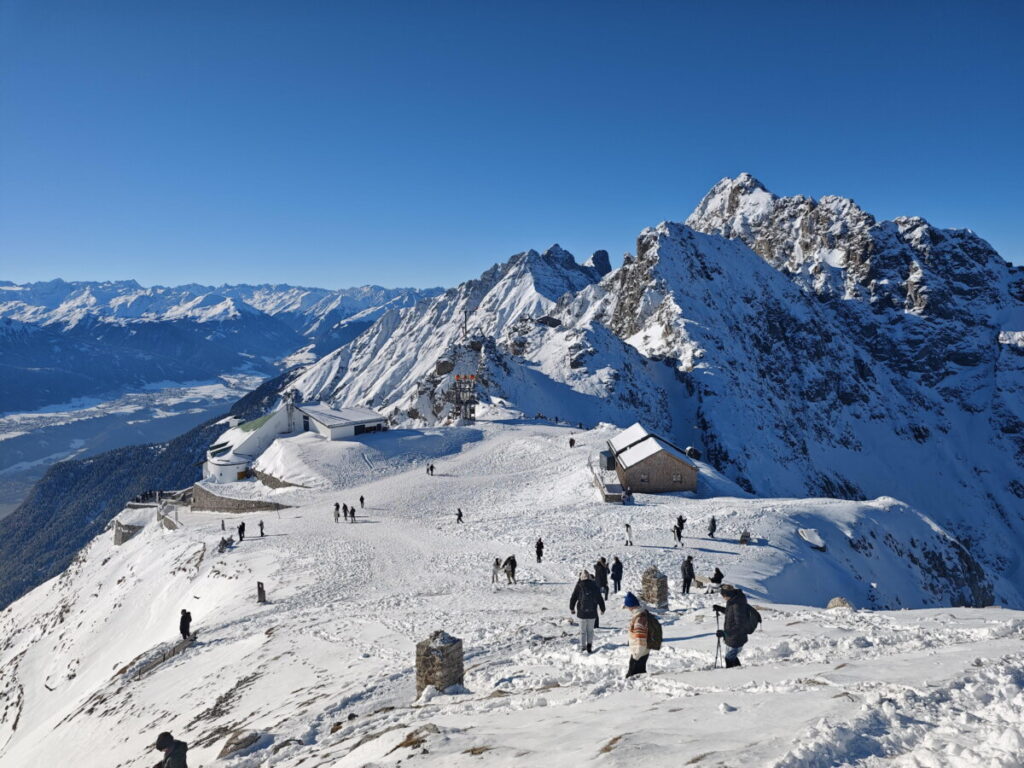 Winter im Karwendel am Hafelekar