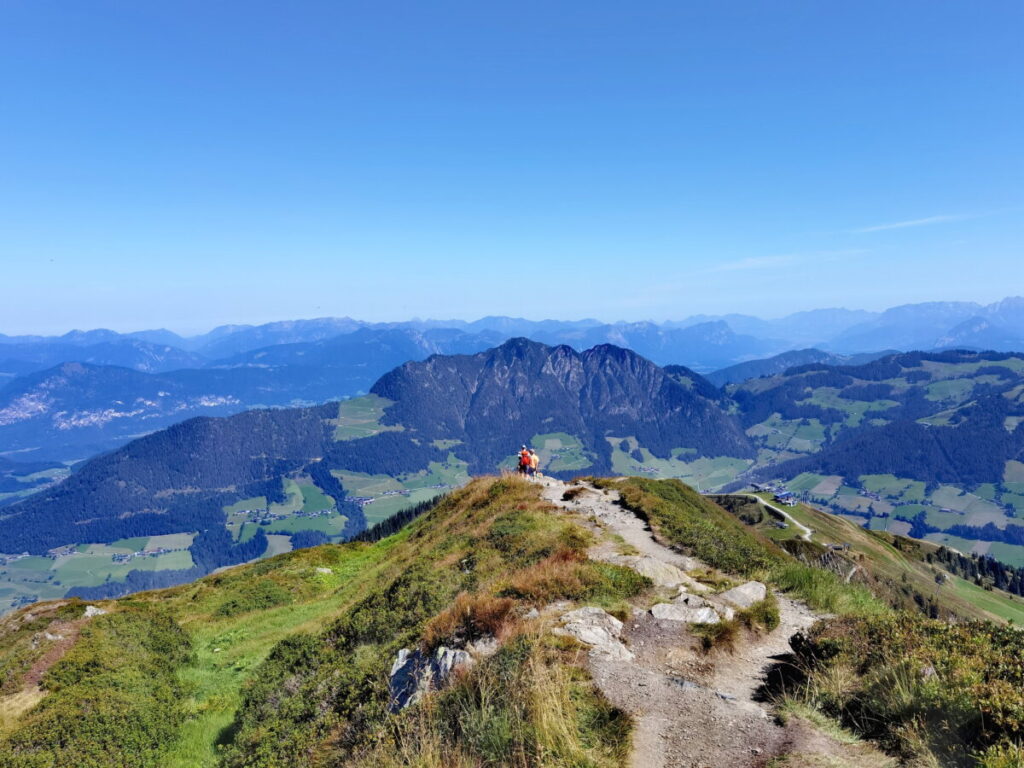 Das Alpbachtal vom Wiedersberger Horn gesehen